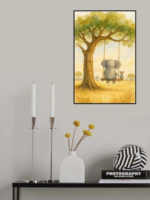 Elephant and Mouse On a Swing