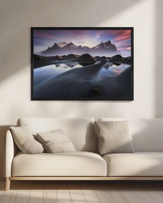 Glowing Vestrahorn
