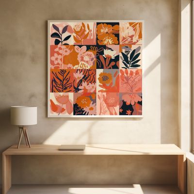 Floral Mosaic Dreams