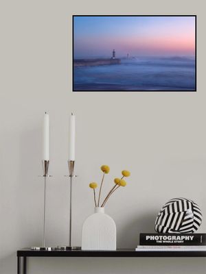 Lighthouse in Porto, Portugal.