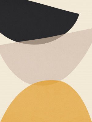 Organic Geometry Semicircles Pattern