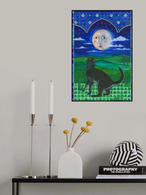 The Cat and the Moon