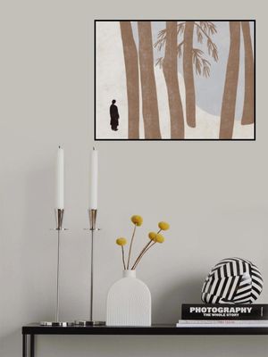 Seeking peace in the woods