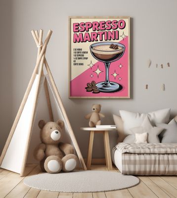 Espresso Martini Retro Style