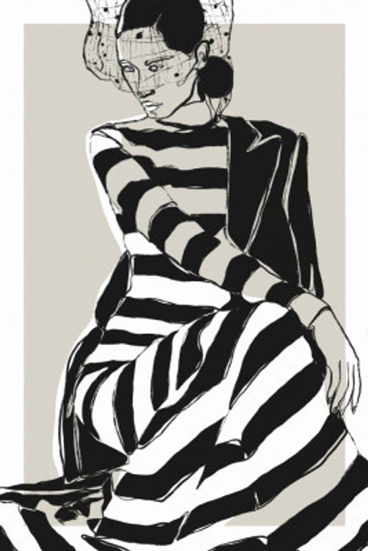 Striped Elegance