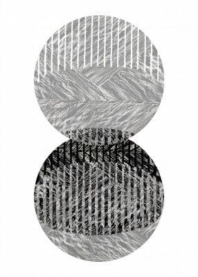 Black Grey Dots Bauhaus No1