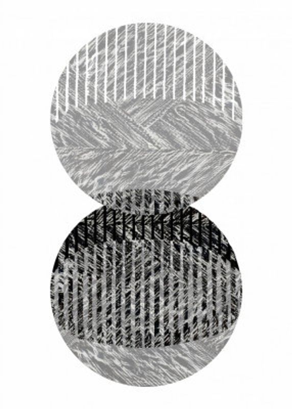 Black Grey Dots Bauhaus No1