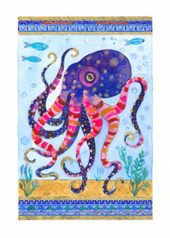 Colorful Octopus