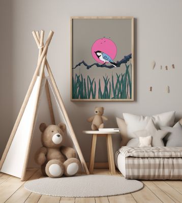 Japanese Bird In the Morning