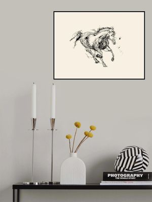 Horse In Motion Sketch 18x24