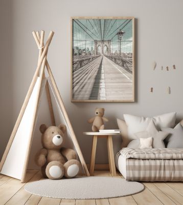 NEW YORK CITY Brooklyn Bridge | urban vintage style