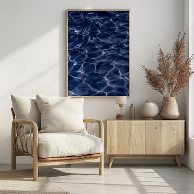 Shimmering Blue Water