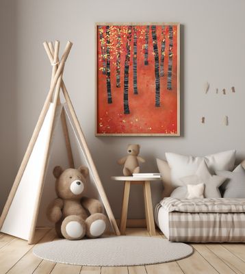 Birch Aspen Tree Forest