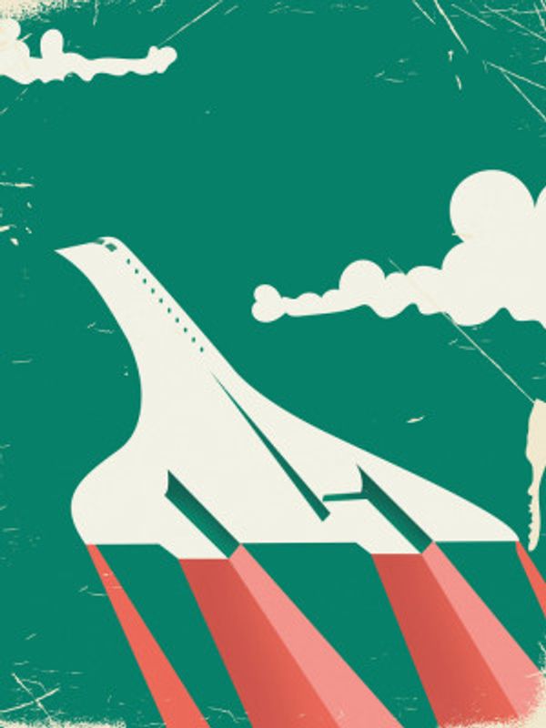 Futuristic Flight Path