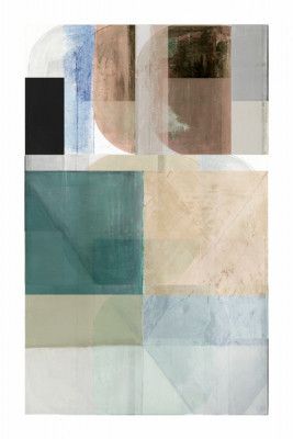 Grounded Mist Atmospheric Tonal Abstract Art Print