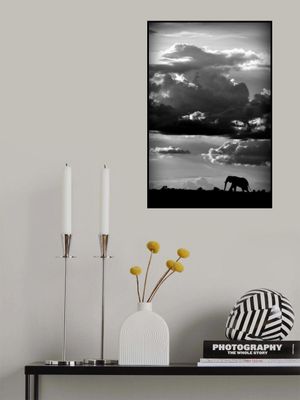 He walks under an African Sky