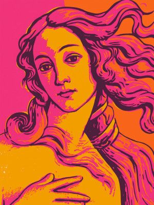 Botticelli (venus Without Frame)