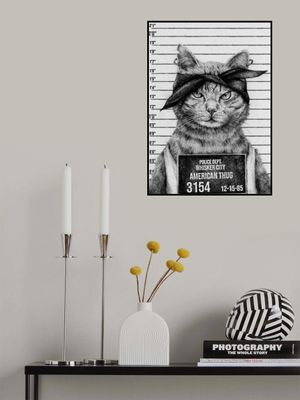 Cat In A Police Lineup