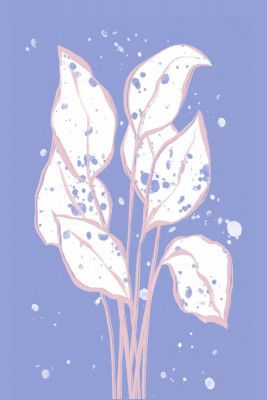 Delicate Leaf Sketch