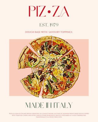 Slice of Italian Pizza