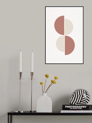 Geometric Shapes in Earthy Tones