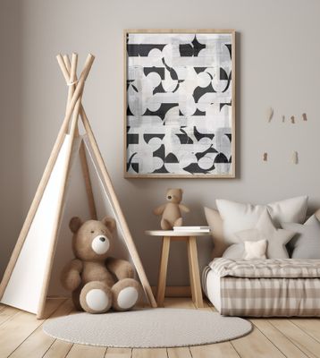 Geometric Shapes And Monochrome Tones