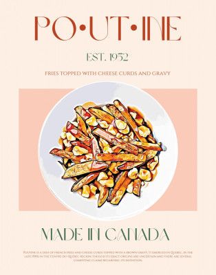 Poutine Print