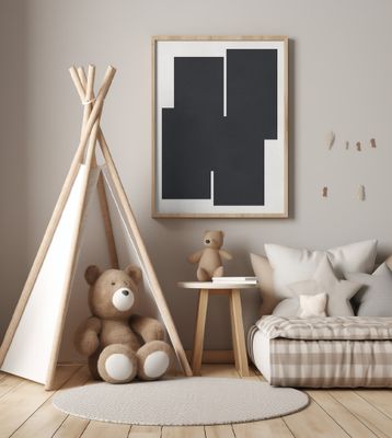 Black and white geometry 8