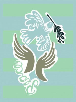 mellow anticipation Dove of peace