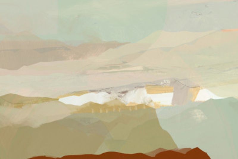 Colourblock Landscape 3