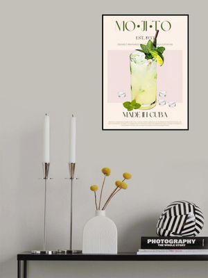 Mojito Print Cocktail