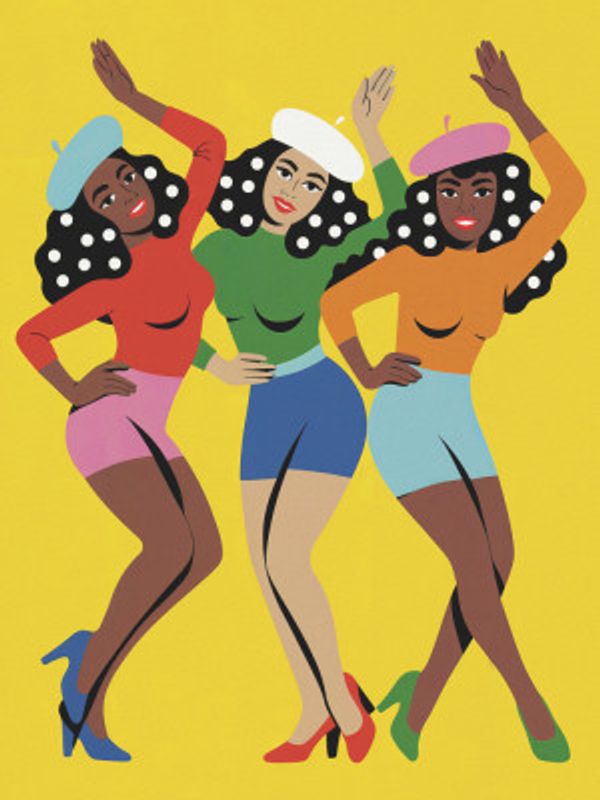 Des Femmes Hautes En Couleur