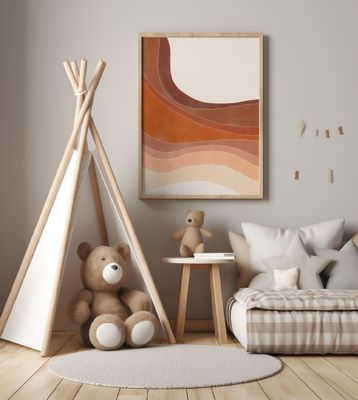 Layered Bands In Earthy Tones