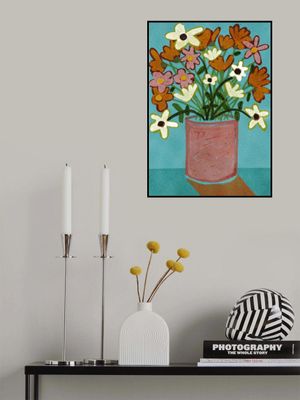 Wild flowers in vase