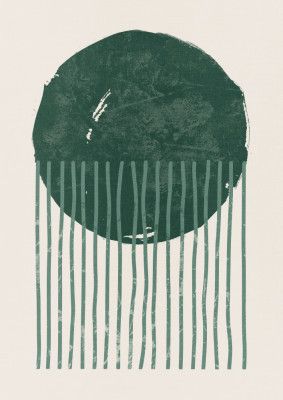 Emerald Round Jellyfish