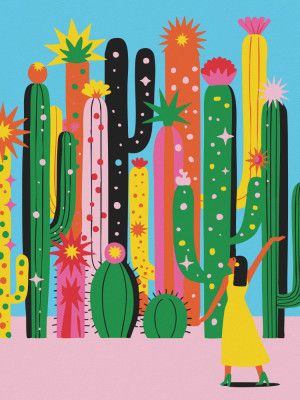 Colorful Cacti