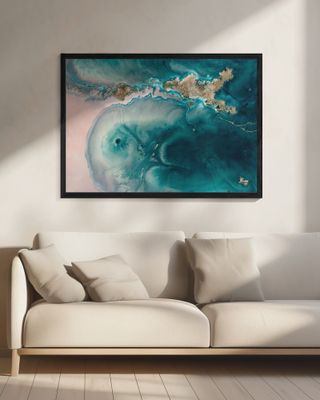 Seascape Aerial - Reef Current