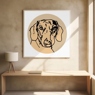 A Very Modern Sausage Dog Dot 2