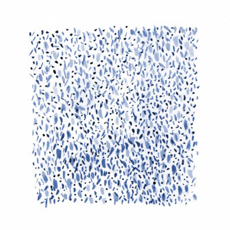 Dense Pattern of Blue