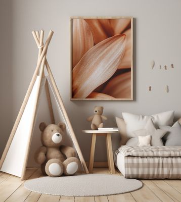 Amber Petal Elegance