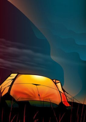 Camping Under The Stars