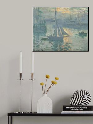 Sunrise (1873) By Claude Monet