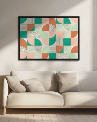 Palm Springs Desert Shapes Emerald