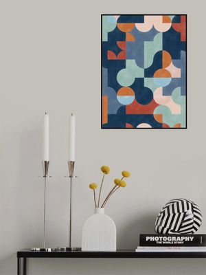 Geometric Abstract With Vibrant Colors