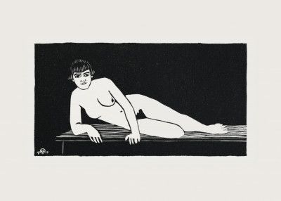 Reclining Nude Figure