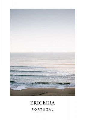 Ericeira waves Travel Poster