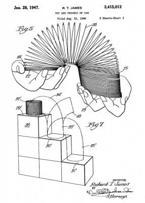 Toy and Process of Use Patent 1947