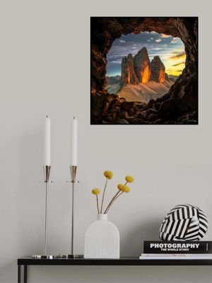 Window of Beautiful Sunset