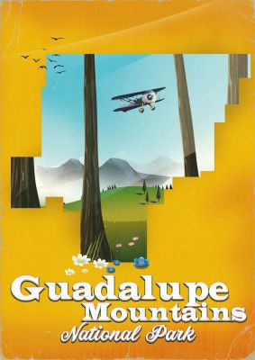 Guadalupe Mountains National Park Map