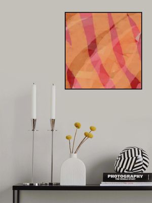 Brush Strokes In Warm Pastels. Warm Purple and Terra.